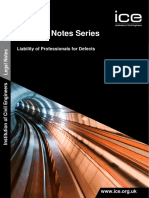 Liability of Professionals for Defects PDF