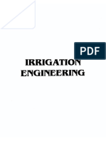 Irrigation Engineering