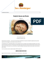 Farofa de Bacon Com Neston - Receitas Lanches-Hambúrguer