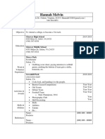 12g Resume Template 1 Autosaved