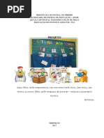 projeto de leitura para EJA