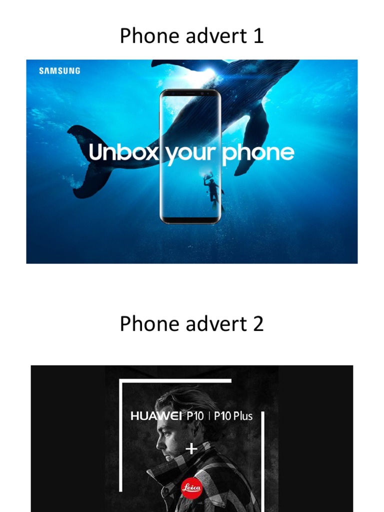 Phone Advert 1 | PDF
