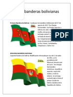 Las Tres Banderas Bolivianas