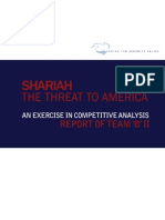 Shariah The Threat To America Team B Report