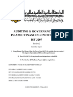 Auditing & Governance Islamic Institutions