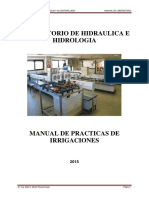 Manual de Laboratorio de Irrigaciones 2015