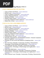 Engineering Physics - Lecture Notes, Study Material and Important Questions, Answers