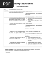 Justifying Circumstances: Michael Angelo Memoracion