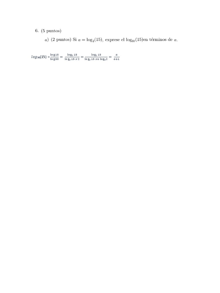 Logarithmic Properties and Calculations | PDF