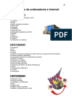 Vocabulario de Ordenadores e Internet PDF