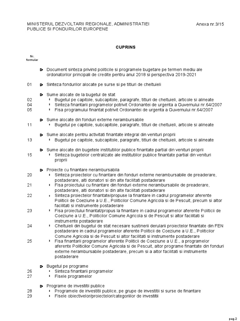 Ministerul Dezvoltarii Regionale Administratiei Publice Si Fondurilor Europene