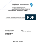 DISEÑO DE UN TANQUE ATMOSFÉRICO DE ALMACENAMIENTO DE SULFATO DE ALUMINIO LÍQUIDO PARA LA EMPRESA FERRO ALUMINIO, C.A., MORÓN – ESTADO CARABOBO