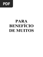 Livro Goenka ParaBeneficio Muitos2018