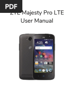 2 3 user manual zte majesty pro 