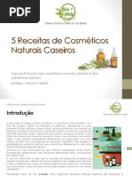 Receitas Cosmeticos Naturais Caseiros