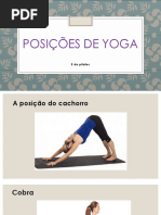 Posições de Yoga