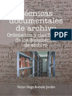 tecnicas documentales de archivo - ordenacion y clasificacion de los documentos dde archivo - victor hugo arevalo jordan 2003.pdf