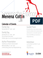 Calendar of Events Menena Miami