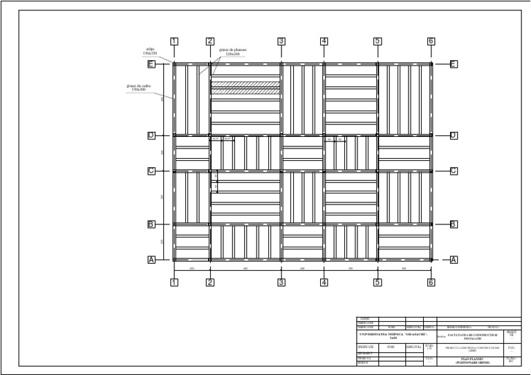 Schematic diagram of a wooden floor framing plan | PDF