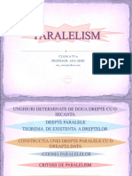 Paralelism Clasa 6