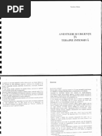 Anestezie Si Urgente in Terapie Intensiva (Olariu) PDF | PDF