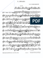 Inghelbrecht - 2 Esquisses Antiques - II. Dryades (Flute and Piano) PDF