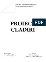 Proiect Rezistentza Cladiri