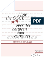 Alberse, H.S. How the OSCE Still Operates Betweeen Two Extremes