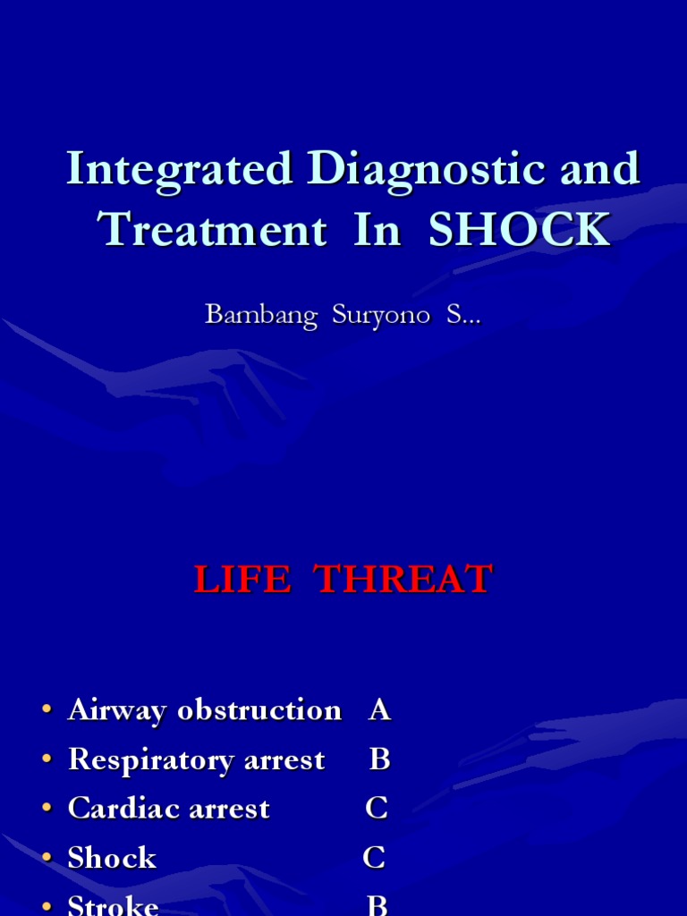 Shock Diagnosis and Management Guide | PDF | Shock (Circulatory ...