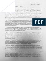 Carta Del Frente de Unidad Docente