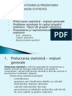 Sistematizarea Si Prezentarea Informatiei Statistice. (Conspecte - MD)