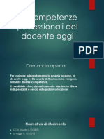 Le Competenze Professionali Del Docente