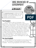 Executive Branch Article