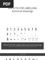 DIN 6776 For Technical Drawings