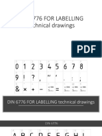 DIN 6776 For Technical Drawings