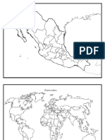 Mapas Del Mundo y Mexico