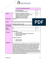 checklist for effective listening - speaking activity