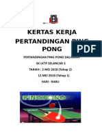 Paper Work Kejohanan Ping Pong Dalaman Sk Lktp Selancar 3 2018