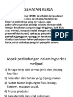 Kesehatan Kerja ( Pert Ke 3)