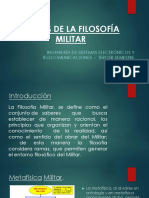 Filosogía Militar