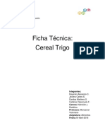 Ficha Tecnica Los Cereales