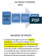 Balanza de Pagos y Reserva Neta