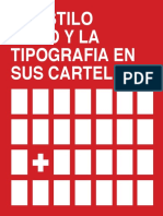 Estilo Suizo y La Tipografia en Sus Carteles PDF