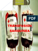 TRANSFUSION SANGUINEA