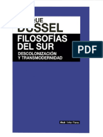 DUSSEL Enrique_filosofias Del Sur Descolonizacion y Transmodernidad_red