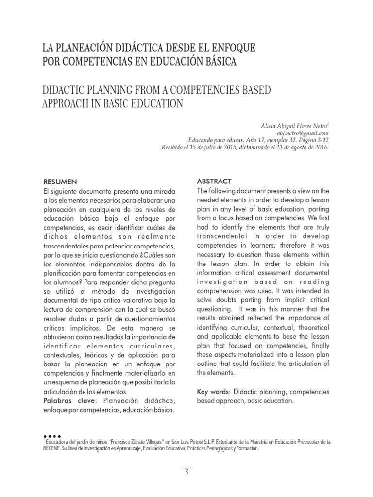 Planeación Didactica | PDF | Evaluación | Plan de estudios