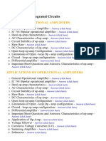 Linear Integrated Circuits - Lecture Notes, Study Material and Important Questions, Answers