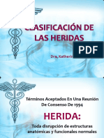 Clasificación de Las Heridas