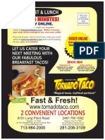 2 Convenient Locations: Fast & Fresh!