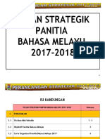 Pelan Strategik Panitia Bahasa Melayu 2017 2018